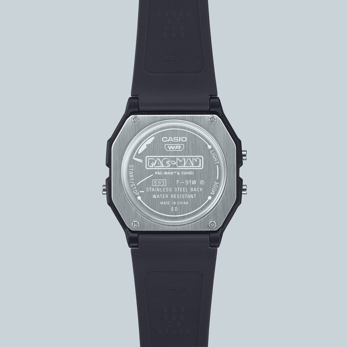 F-91WPC-1A Casio Pac-Man correa de resina unisex
