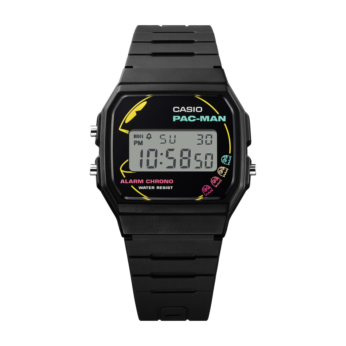 F-91WPC-1A Casio Pac-Man correa de resina unisex