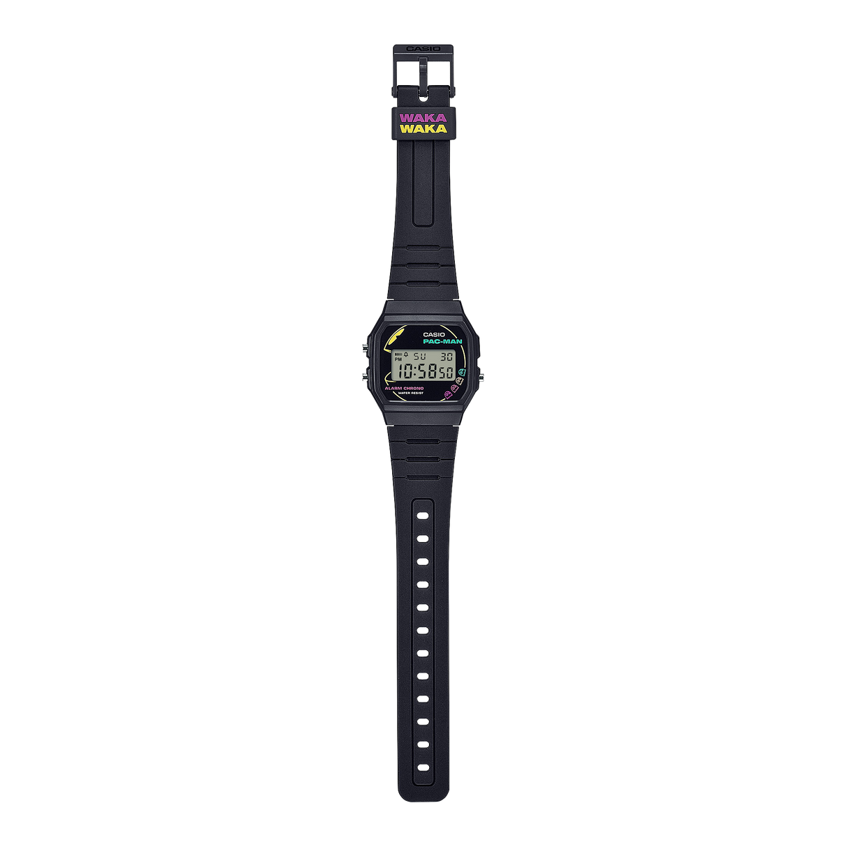 F-91WPC-1A Casio Pac-Man correa de resina unisex