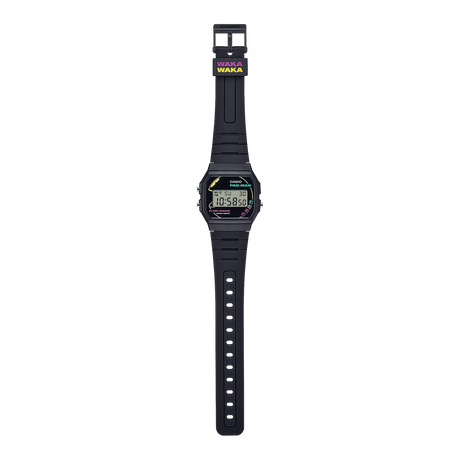 F-91WPC-1A Casio Pac-Man correa de resina unisex
