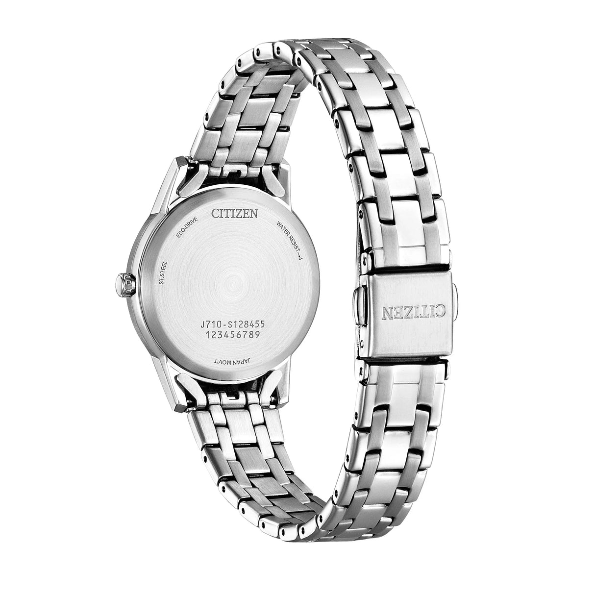 FE1240-57L Reloj Citizen de dama pulsera de metal Eco-drive