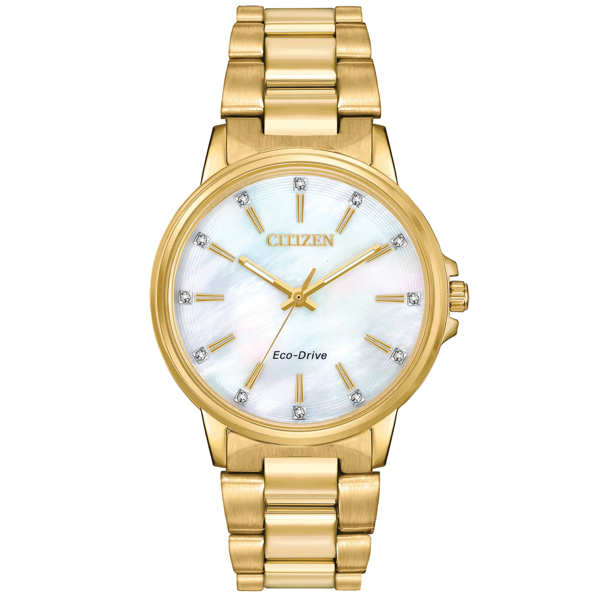 FE7032-51D Reloj Citizen Chandler de dama pulsera de metal Eco-drive