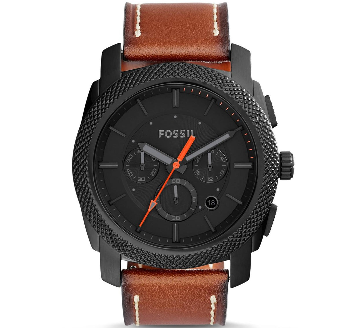 FS5234 Reloj Fossil Machine de hombre pulsera de piel 46 mm