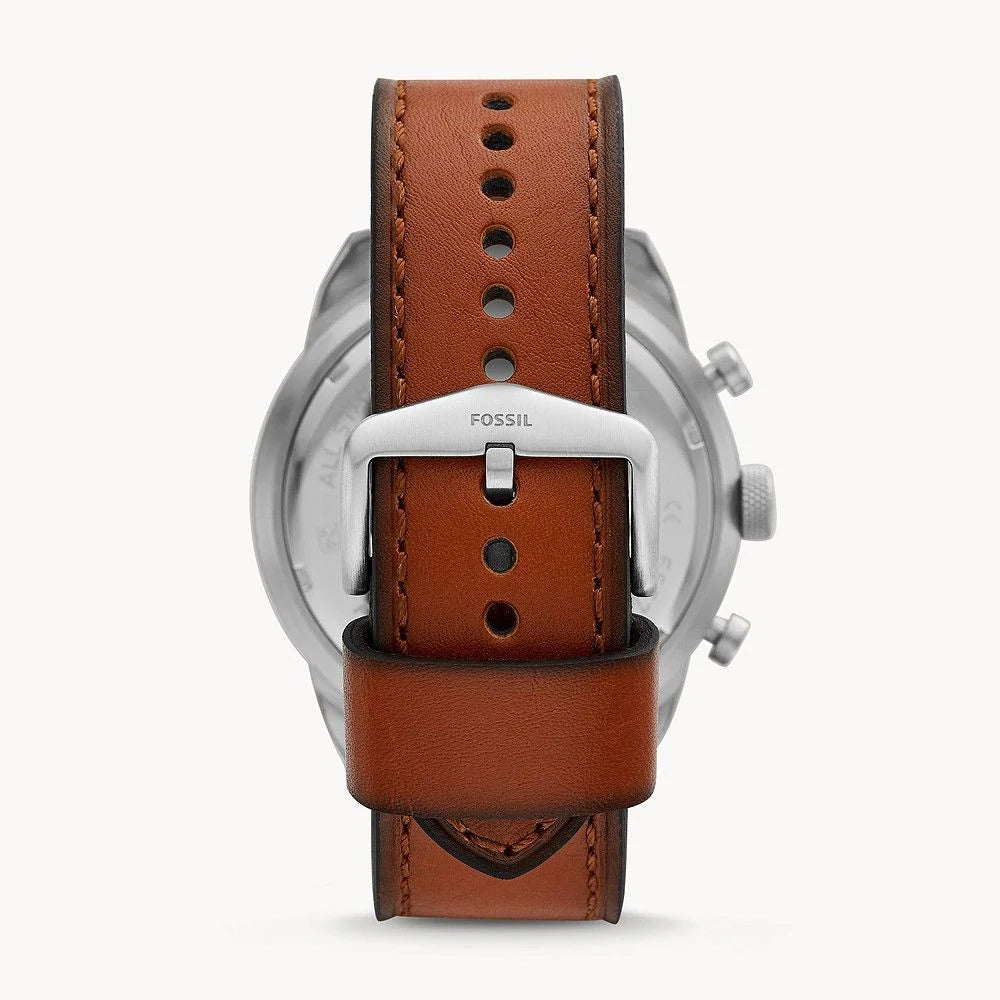 FS5738 Reloj Fossil Bronson de caballero pulsera de cuero 50 mm