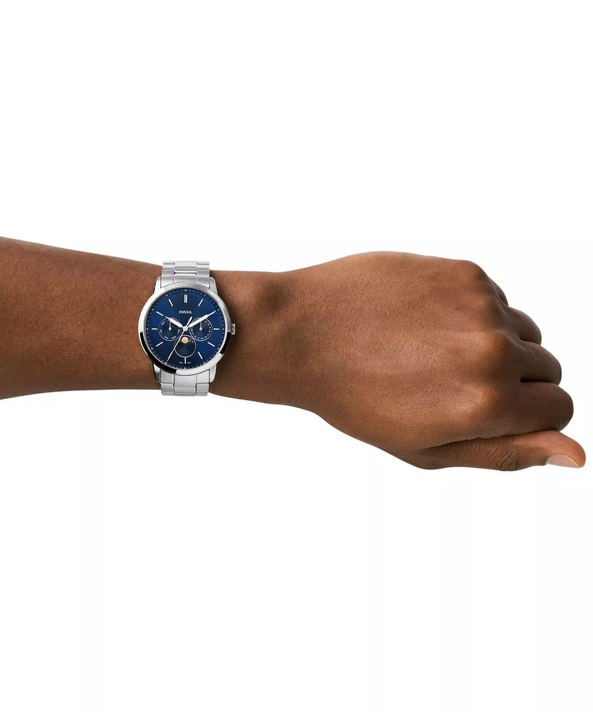 FS5907 Reloj Fossil Moonphase de hombre banda de metal