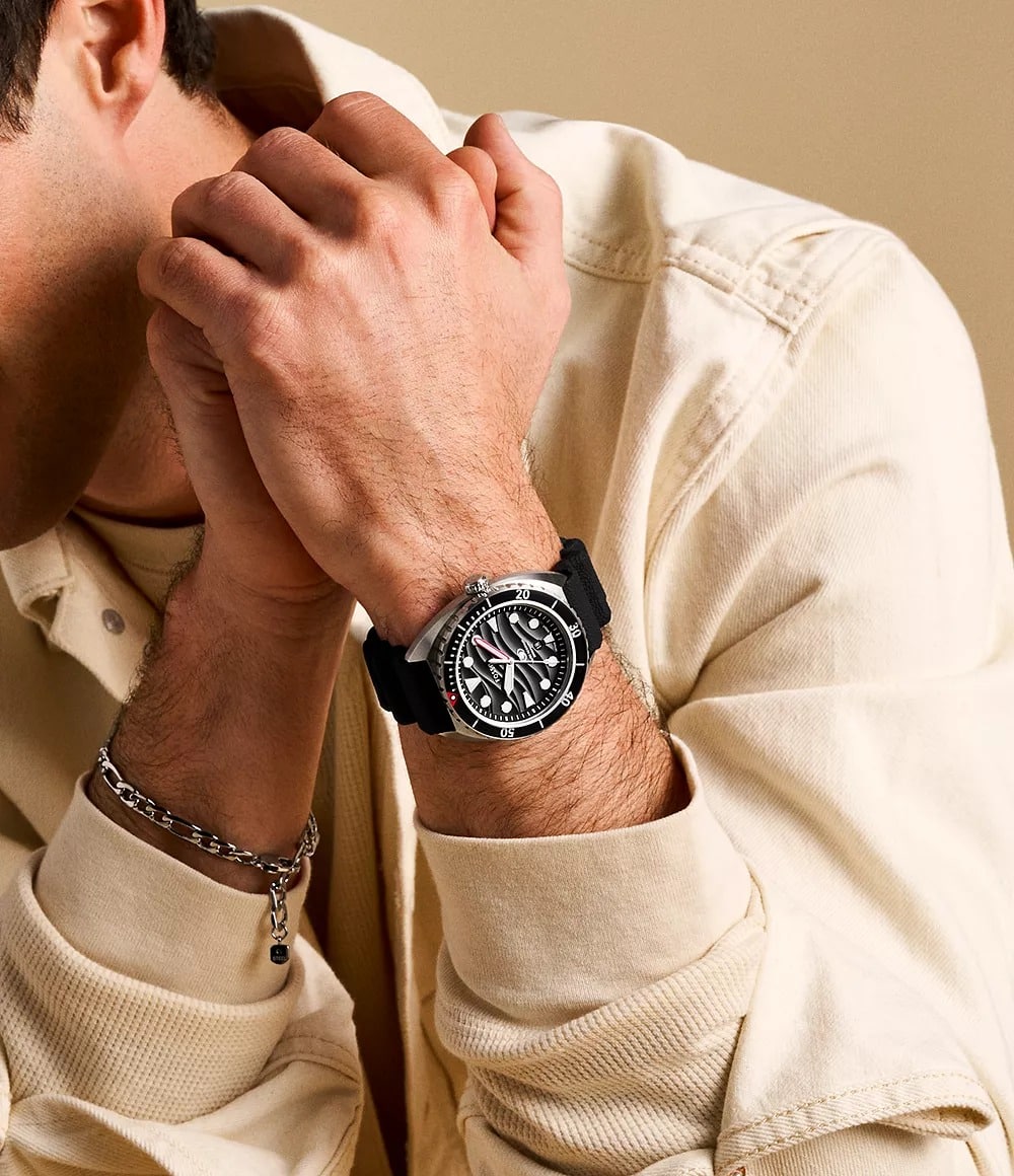 FS6062 Fossil Breaker para hombre pulsera de resina