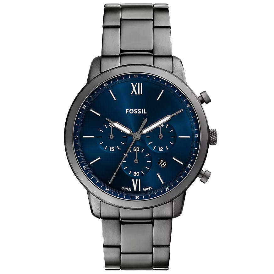 FS6111 Reloj Fossil Neutra de caballero pulsera de metal 44 mm