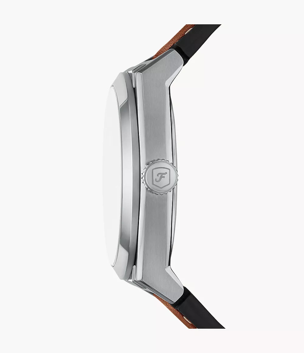 FS6115 Reloj Fossil Everett de hombre pulsera de cuero 42 mm