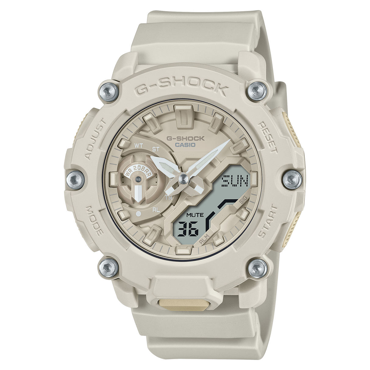 GA-2200NC-7A Reloj G-Shock de hombre banda de resina