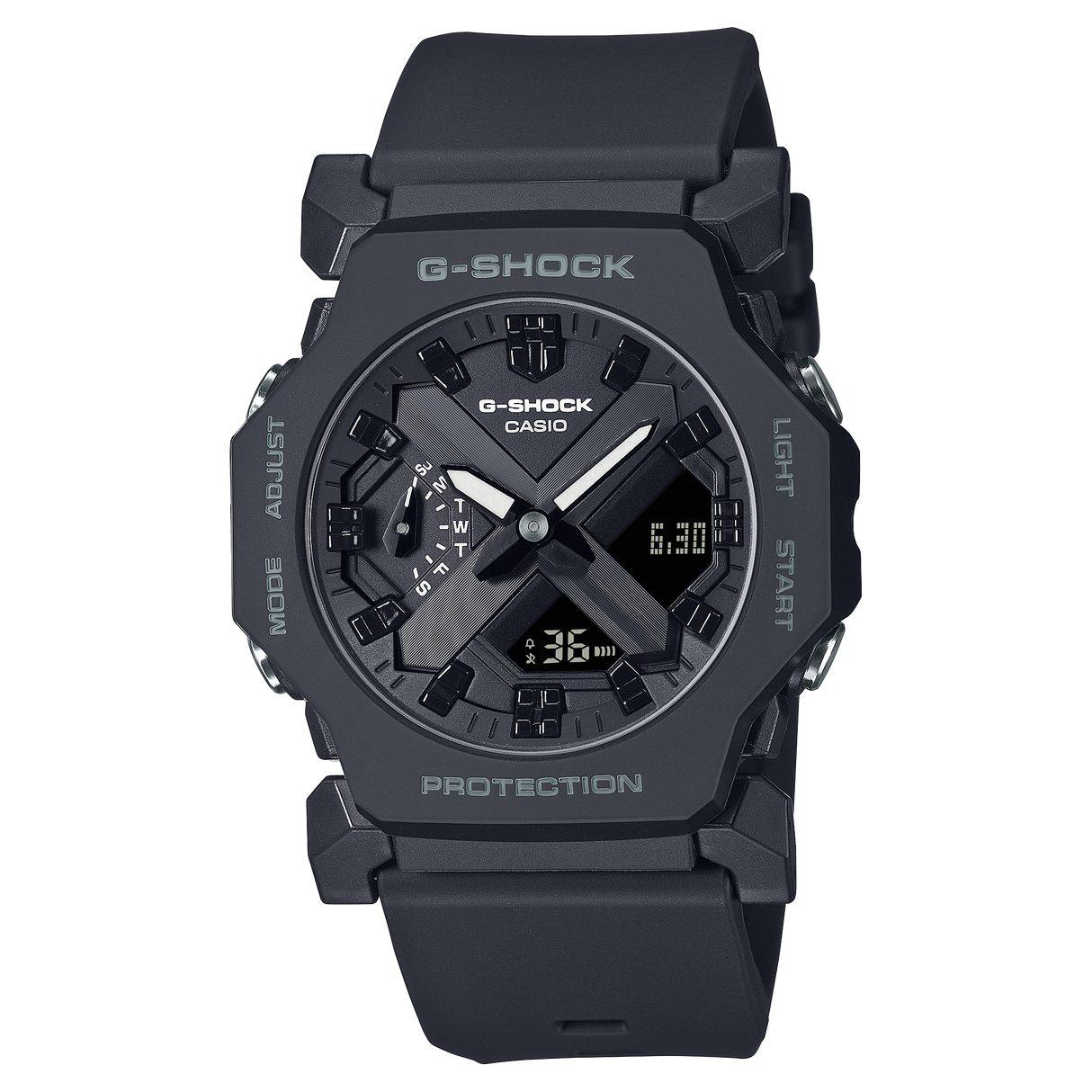 GA-2300-1A Reloj G-Shock de hombre pulsera de resina doble hora