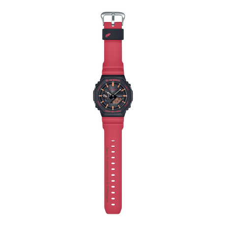 GA-B2100CD-1A4 Reloj G-Shock Galápagos Fundación Charles Darwin de hombre pulsera de resina doble hora