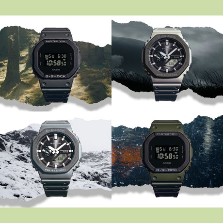 GA-B2100LUU-5A G-Shock reloj para caballero pulsera de caucho con bluetooth