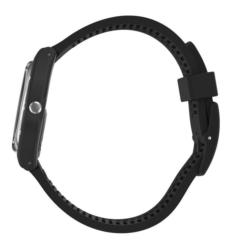 GB757 Reloj Swatch Over Black de hombre banda de resina 34 mm