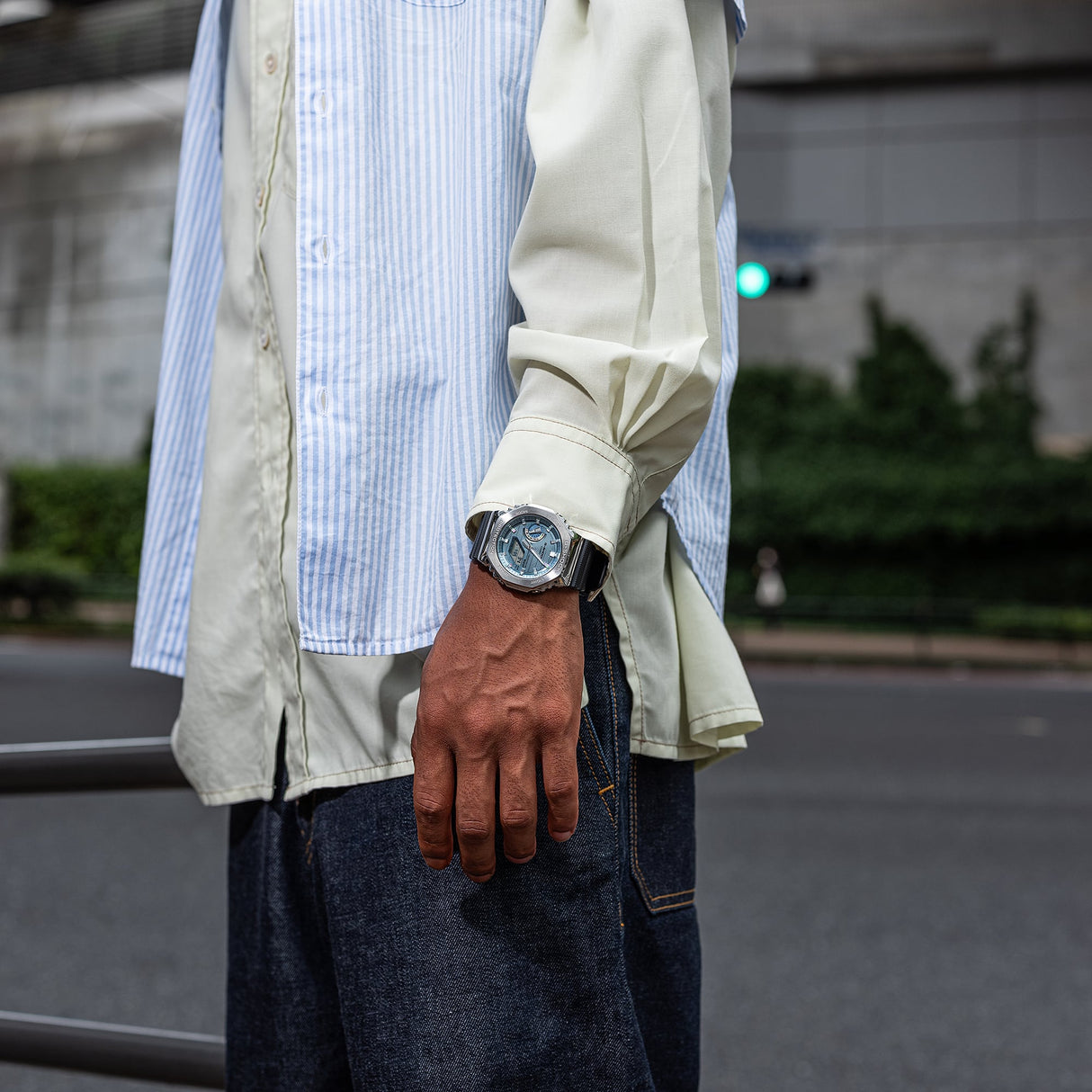 GBM-2100A-1A2 Reloj G-Shock Tough Solar de hombre pulsera de resina bluetooth