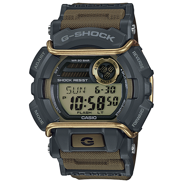 GD-400-9CR Reloj G-shock de caballero banda de resina