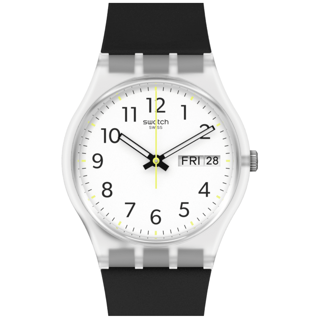 GE726 Reloj Swatch Rinse Repeat Black Unisex