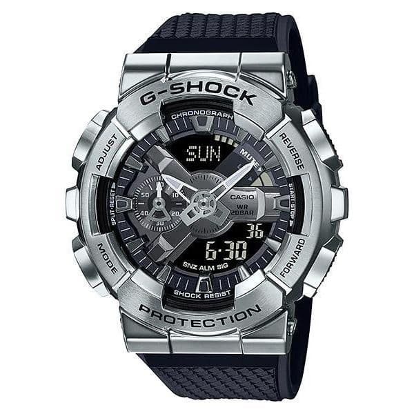 GM-110-1A Reloj G-Shock para Hombre Correa de Resina Doble Hora
