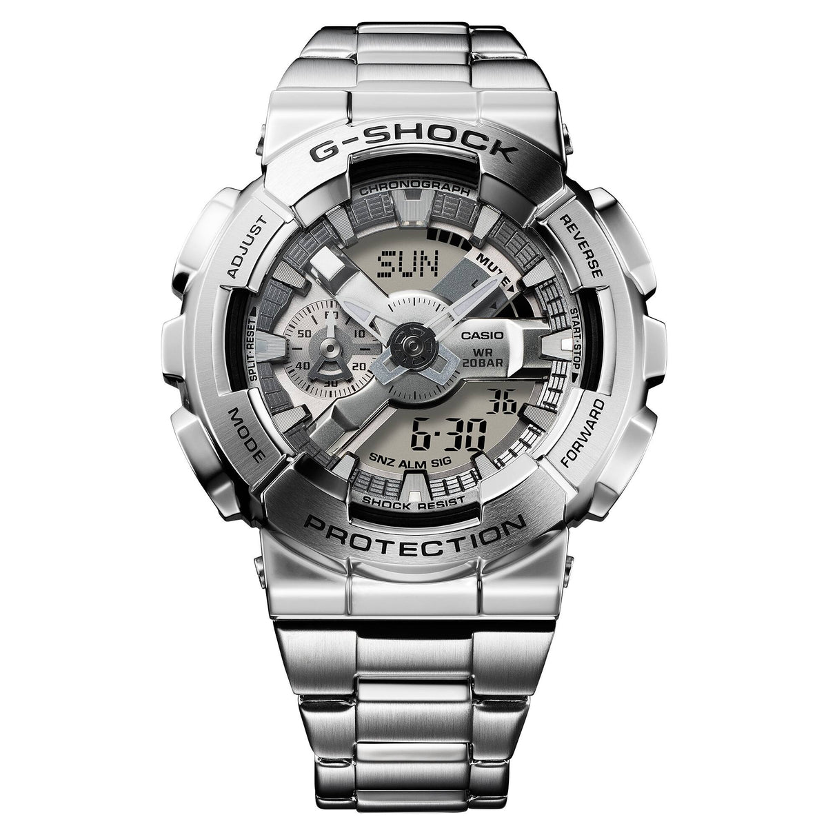 GM-110D-8A Reloj G-Shock de hombre pulsera de metal