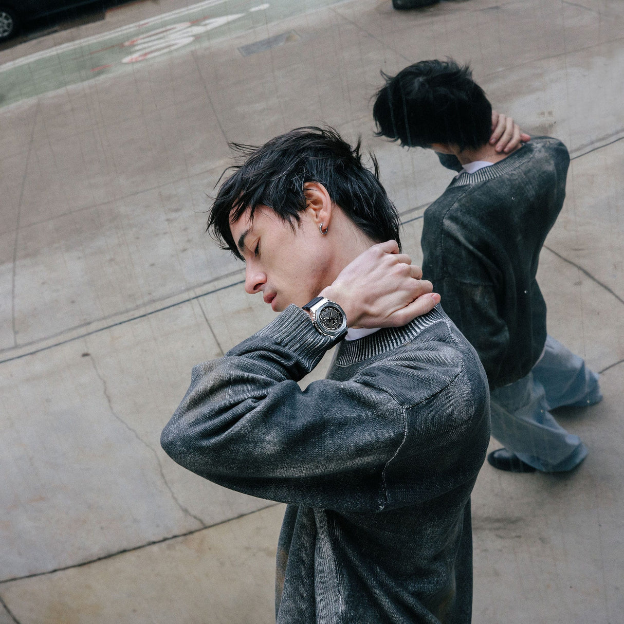 GM-2100-1A Reloj D-Shock de caballero pulsera de resina