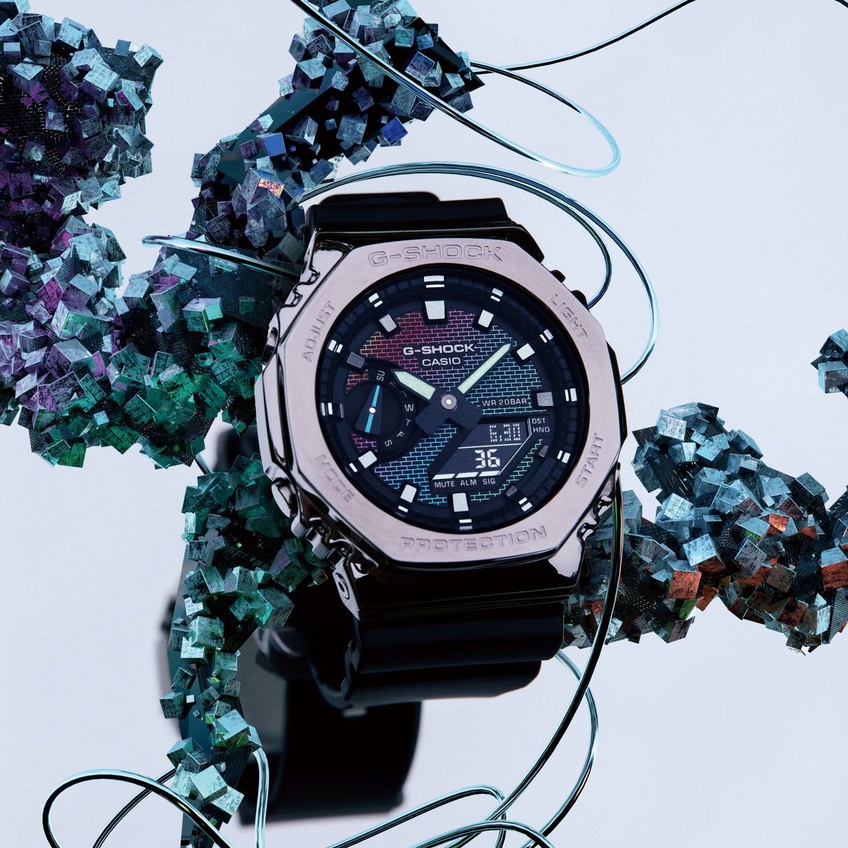 GM-2100RW-1A Reloj G-Shock de hombre pulsera de resina