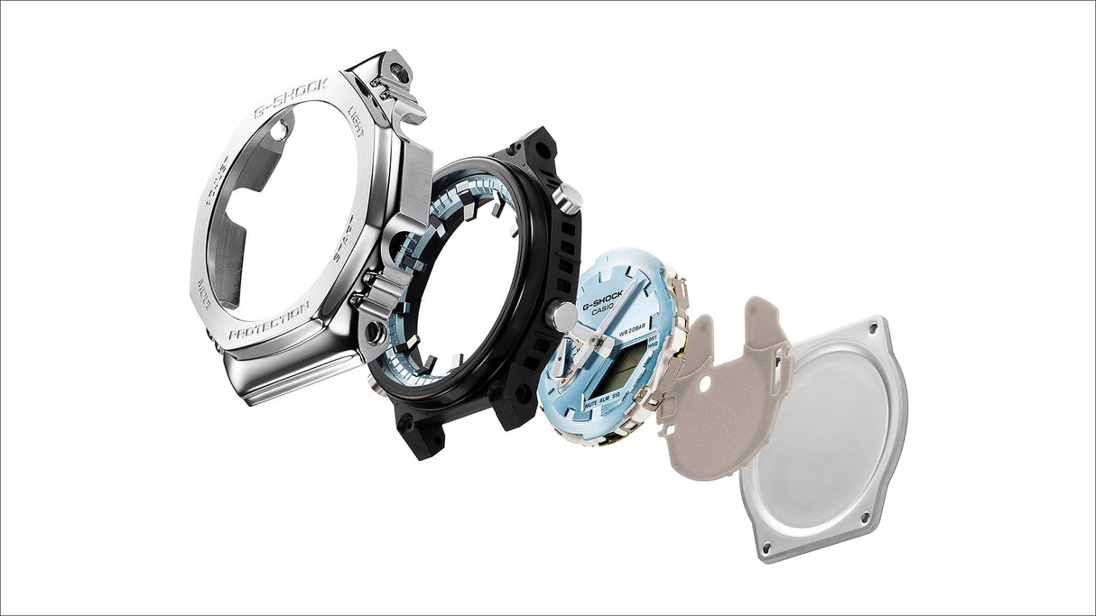 GM-2110D-2A Reloj G-Shock de hombre correa de metal