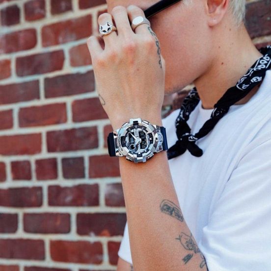 GM-700-1A Reloj G-Shock de hombre banda de caucho