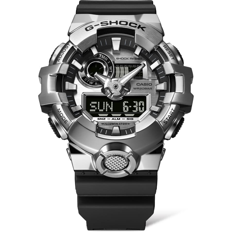 GM-700-1A Reloj G-Shock de hombre banda de caucho