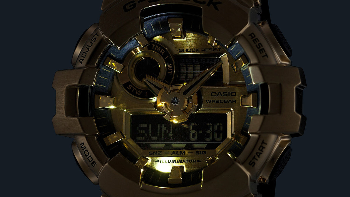 GM-700G-9A Reloj G-Shock de hombre pulsera de resina