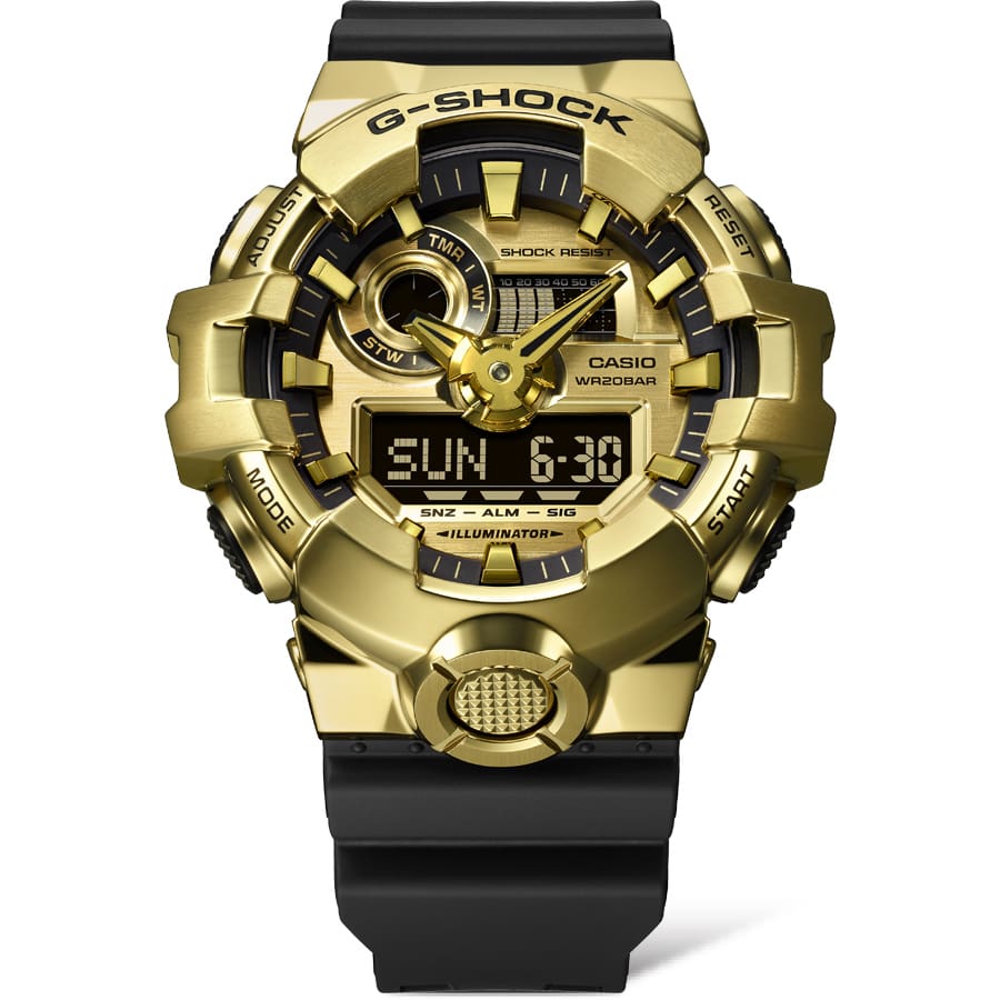GM-700G-9A Reloj G-Shock de hombre pulsera de resina
