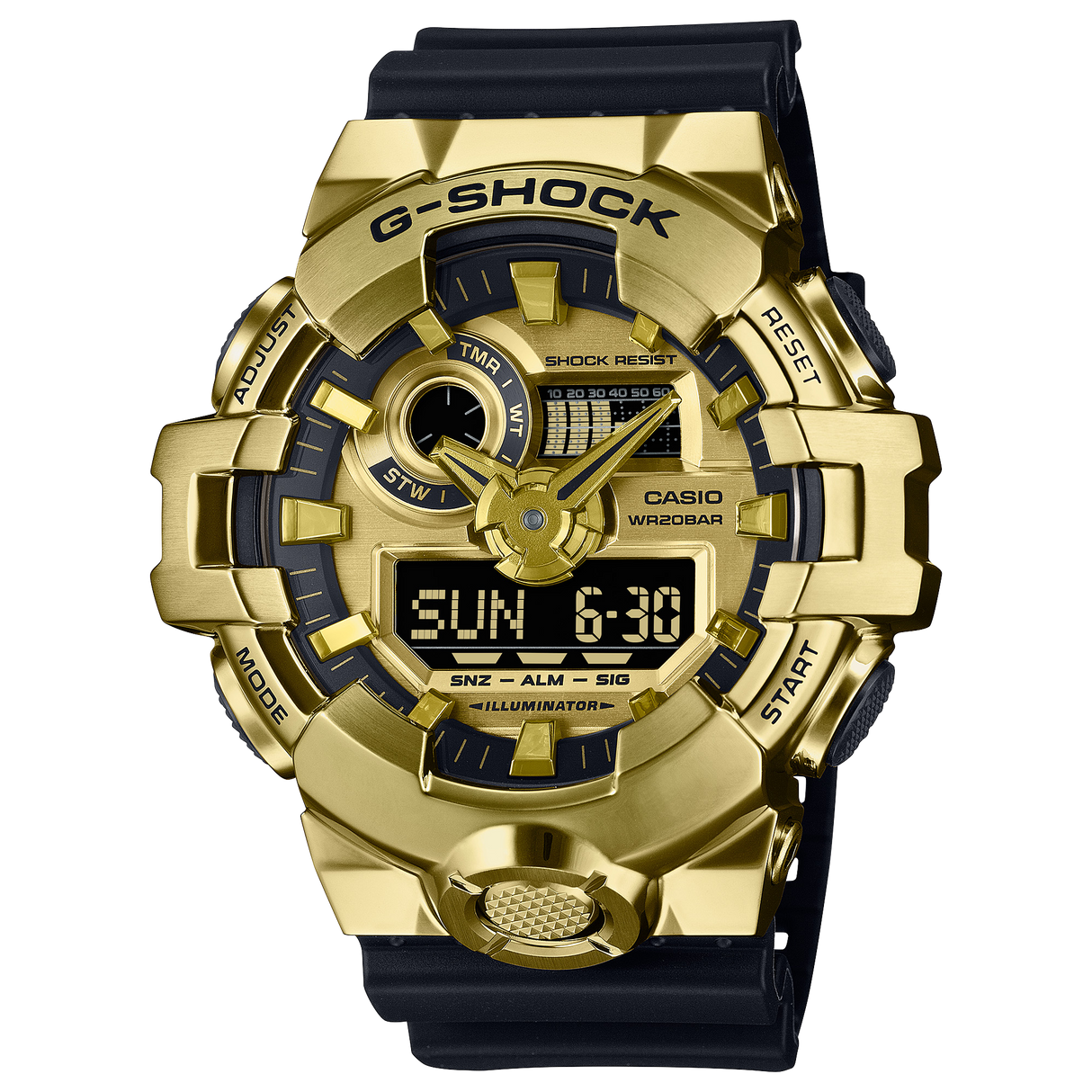 GM-700G-9A Reloj G-Shock de hombre pulsera de resina