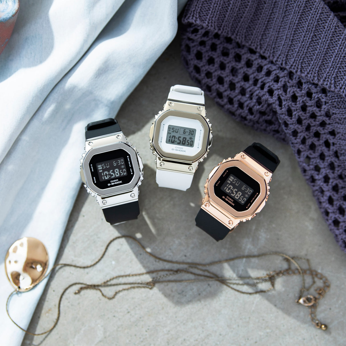 GM-S5600-1 Reloj G-Shock de hombre correa de resina