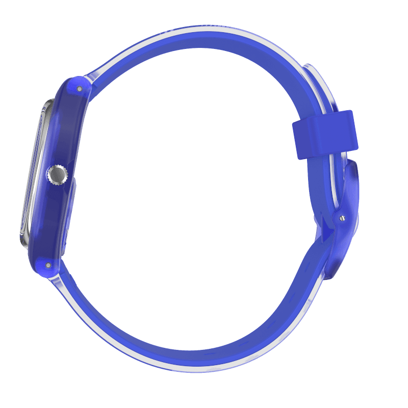 GN268 Reloj Swatch Electric Shark unisex banda de caucho