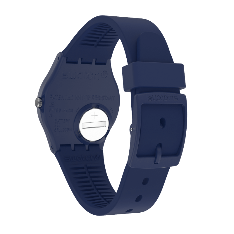 GN726 Reloj Swatch Over Blue de hombre pulsera de resina