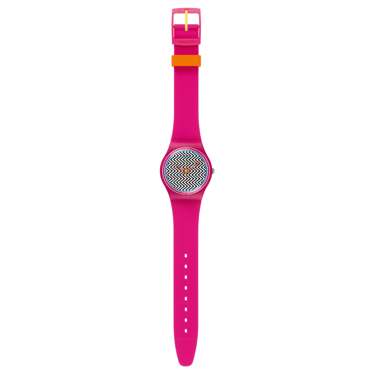 GP142 Swatch Pink Fuzz de dama pulsera de caucho