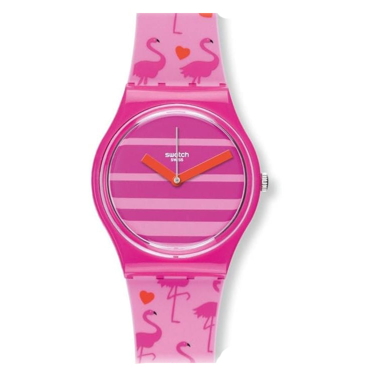 GP144 Swatch Miami Peach de dama pulsera de resina