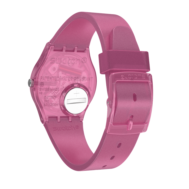 GP170 Reloj Swatch Blurry Pink de dama pulsera de resina