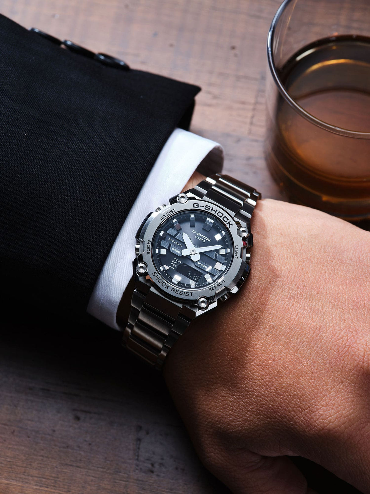 GST-B600D-1A Reloj G-Shock de hombre pulsera de metal