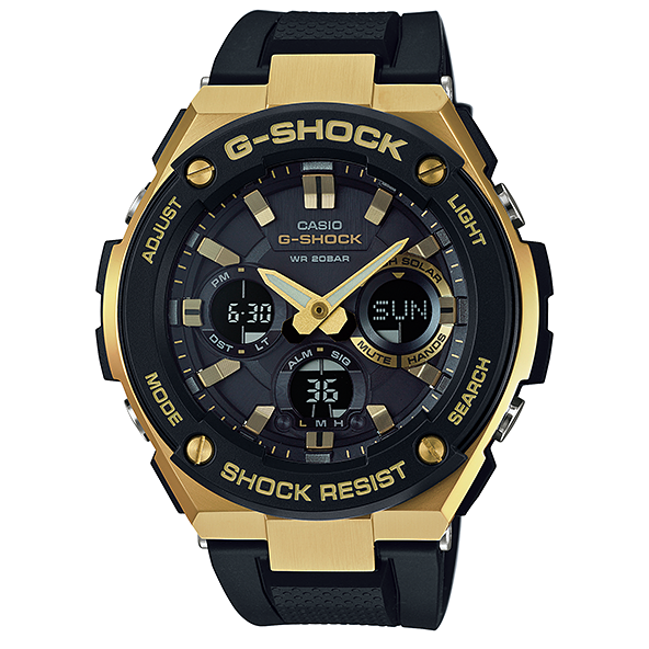 GST-S100G-1A Reloj G-Shock Pulsera de Resina de Hombre Doble hora