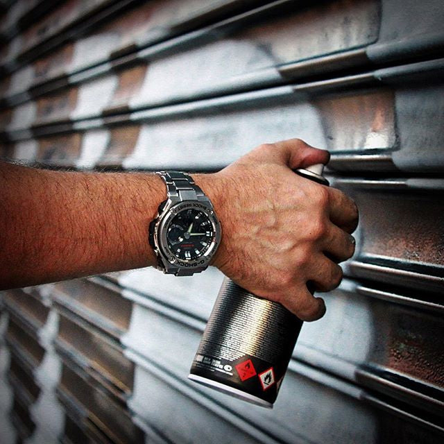 GST-S110D-1A Reloj G-Shock de caballero pulsera de metal