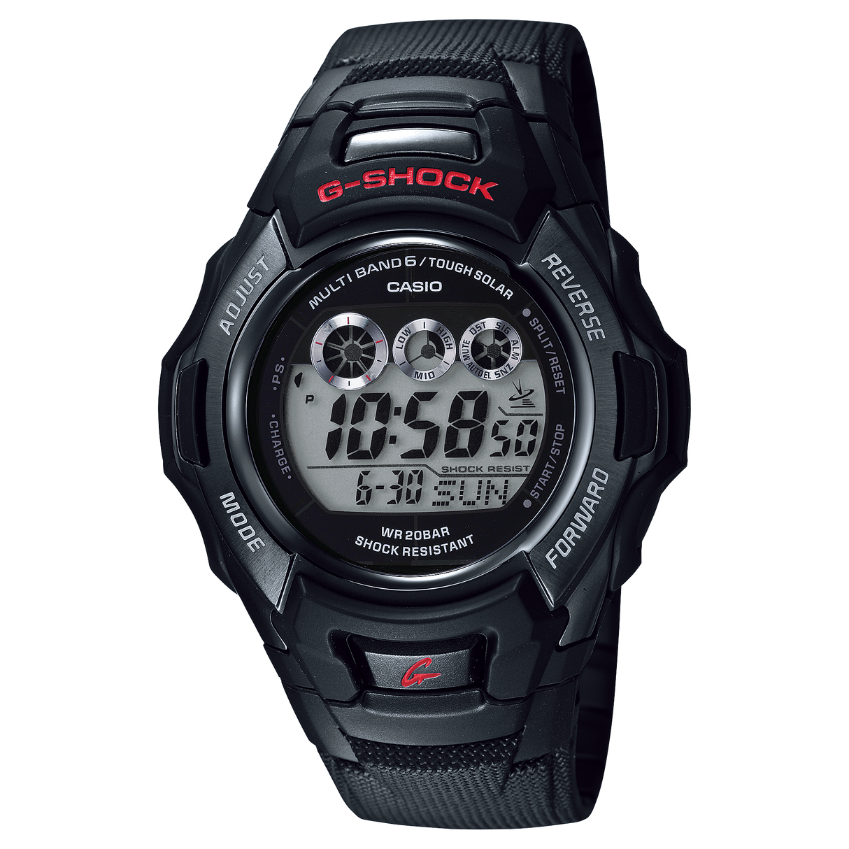 GW-M530A-1CF Reloj G-Shock de hombre pulsera de caucho