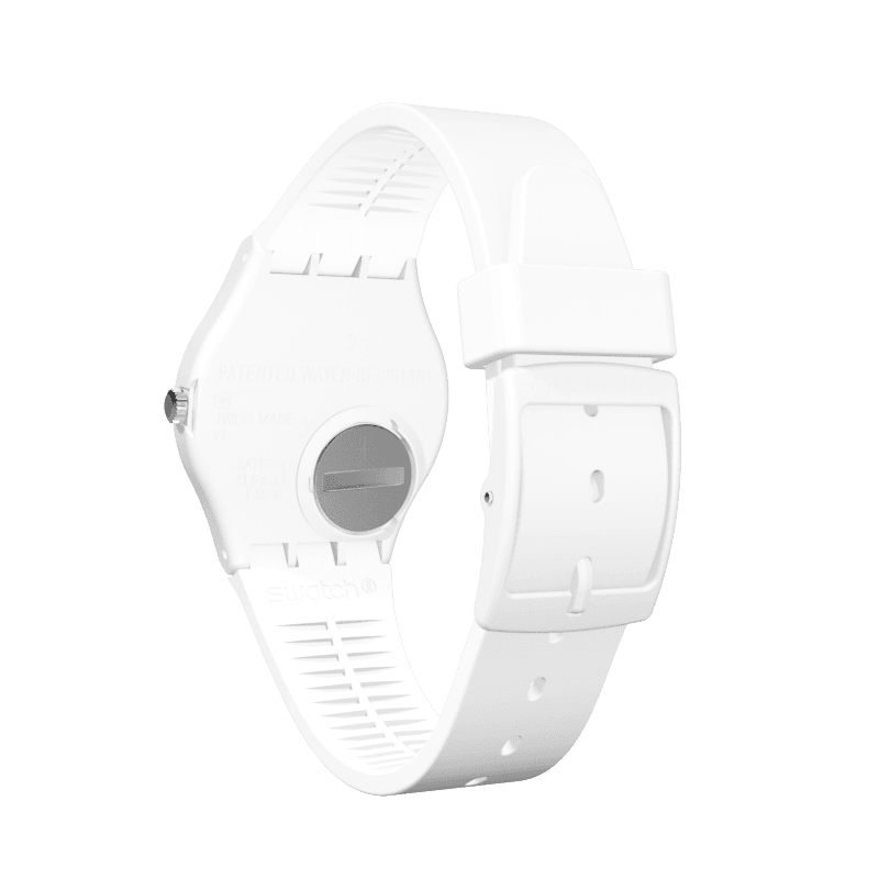GW194 Reloj Swatch Something White de dama pulsera de resina