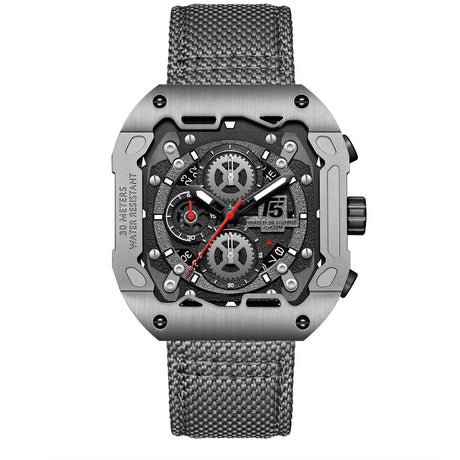 H4096G reloj T5 para caballero correa de tela