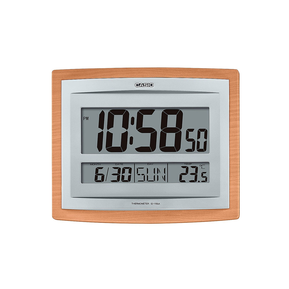 ID-15SA-5 Casio Reloj de pared digital