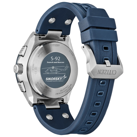 JY8156-00L Reloj Citizen Promaster Sikorsky Eco-drive de hombre pulsera de caucho