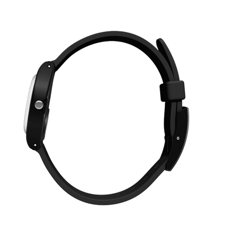 LB184 Swatch Something Black de hombre pulsera de resina