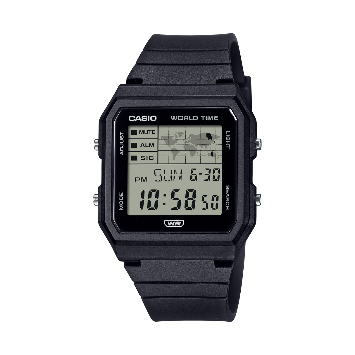 LF-30W-1ACF Reloj Casio Pop de unisex pulsera de resina 37 mm