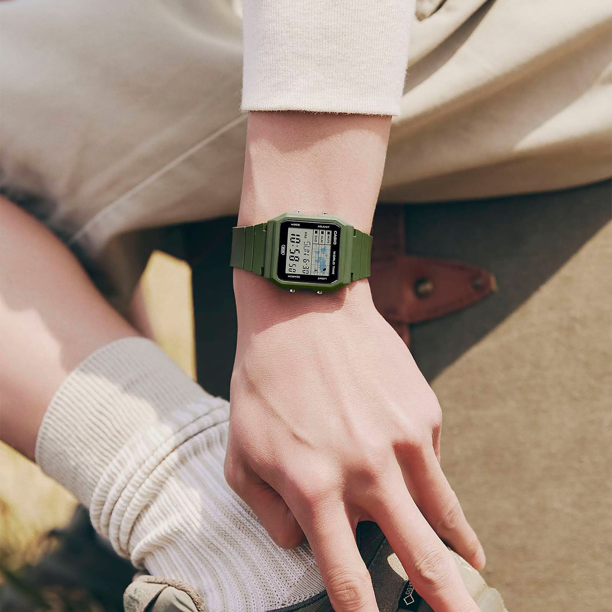 LF-30W-3ACF Reloj Casio Pop unisex banda de resina