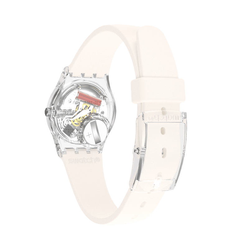 LK391 Swatch Ultra Golden de mujer pulsera de resina