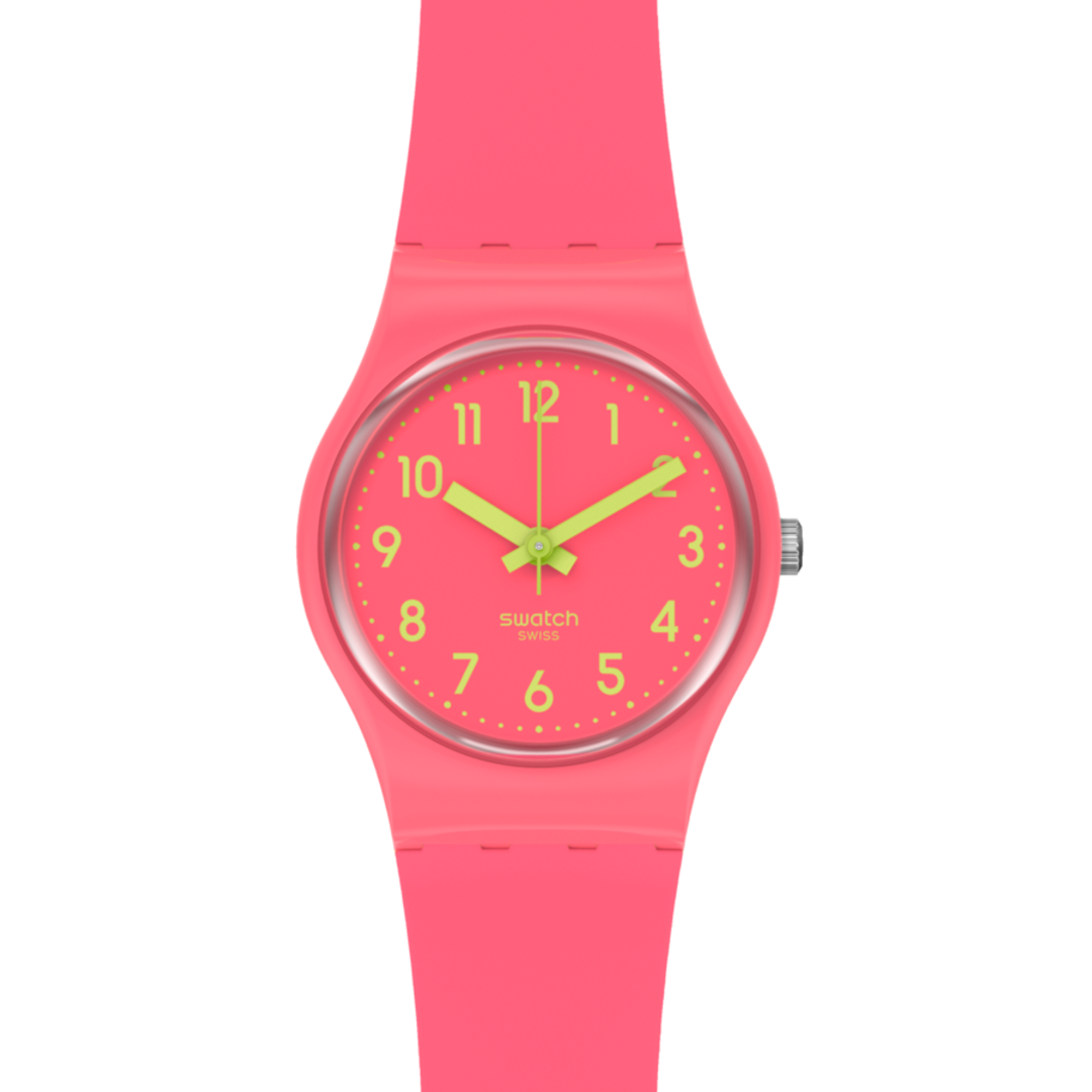 LP131C Reloj Swatch Back to Biko Roose de señorita correa de resina