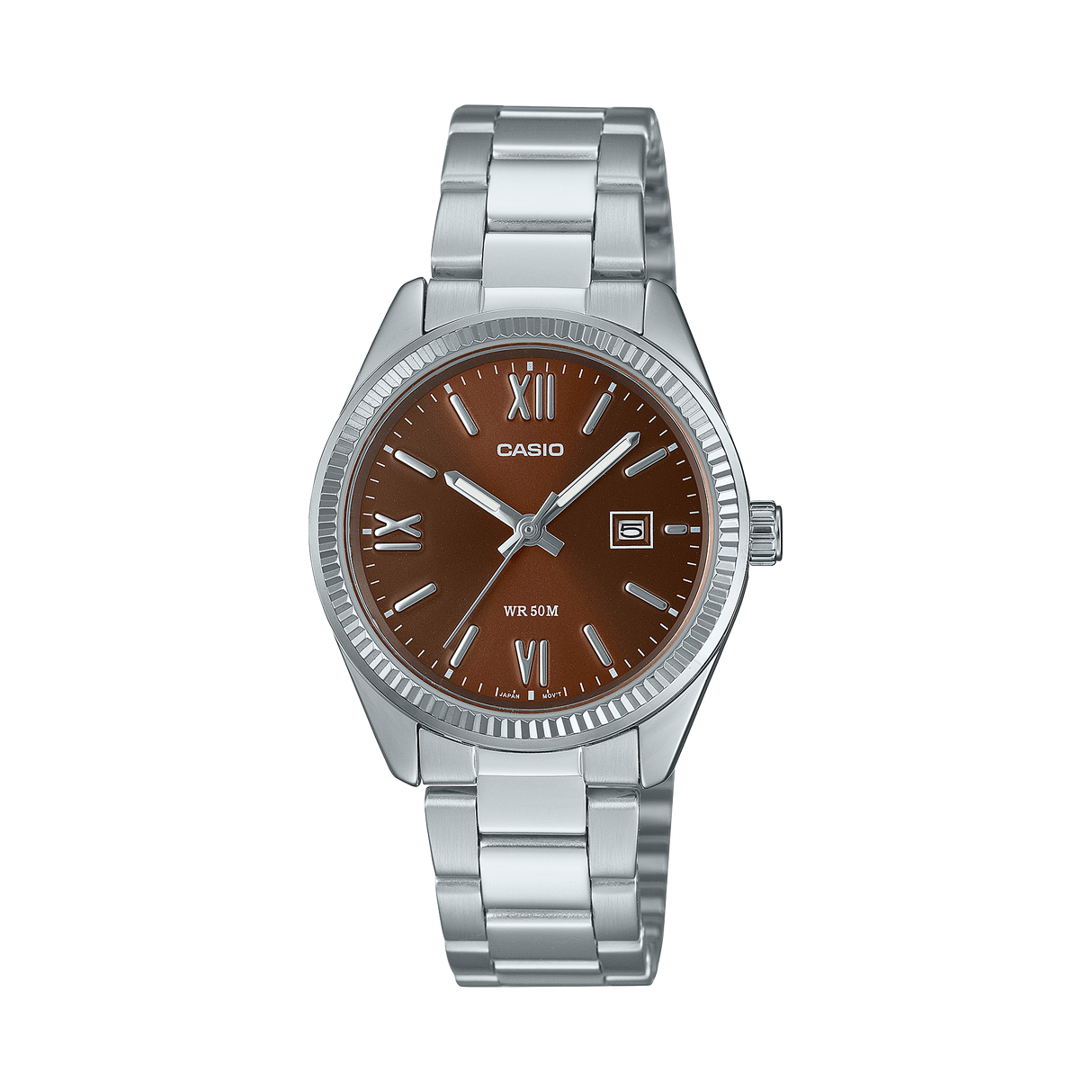 LTP-1302DD-5AV Casio de mujer correa de acero inoxidable